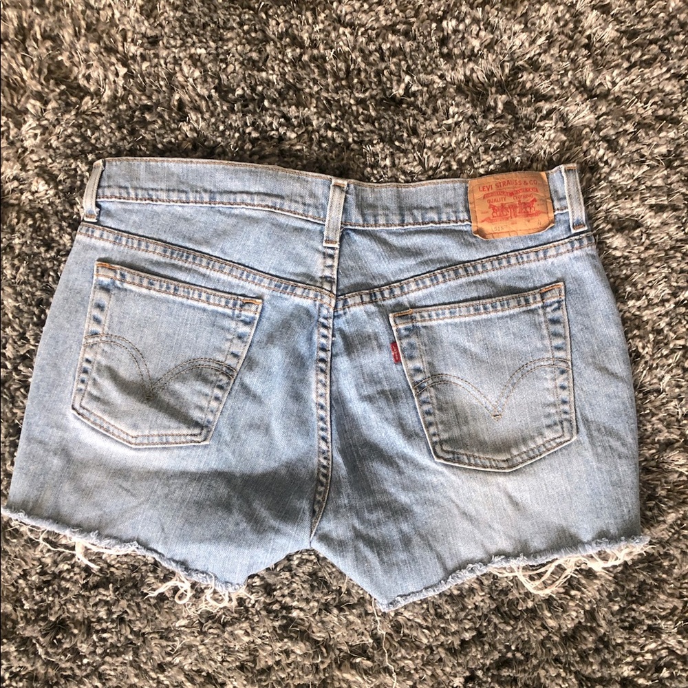 Cutoff Levi shorts